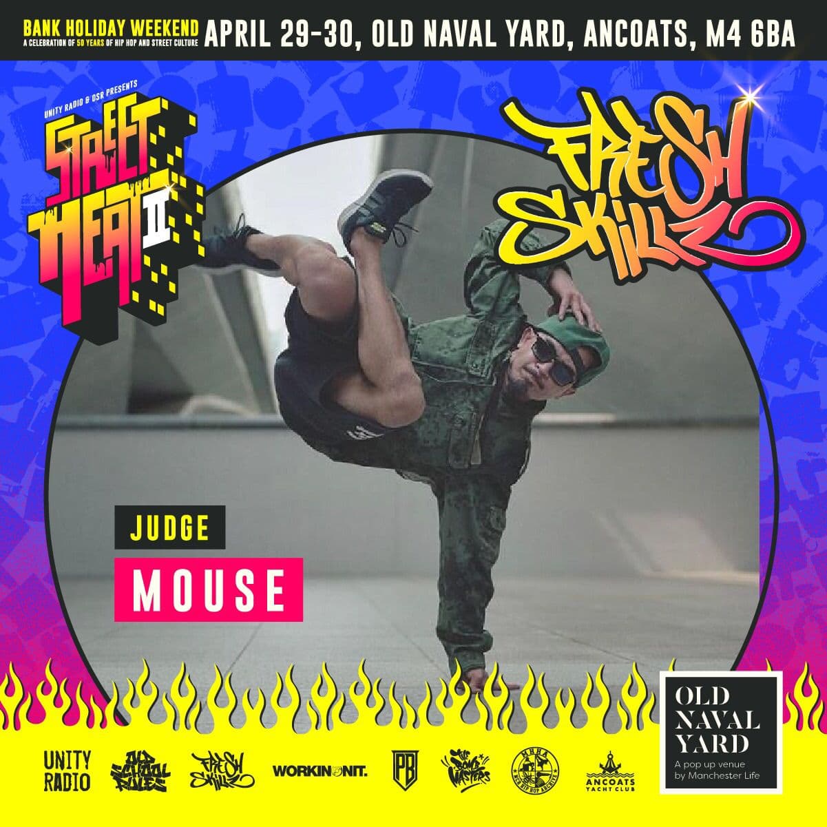 Judge Mouse at Street Heat II